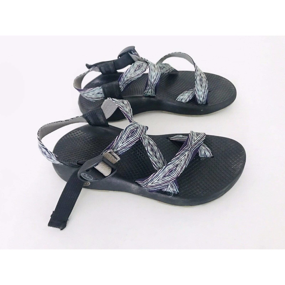 Chaco | Purple Blue Stripe Sandals Womens Size 7 Slingback
